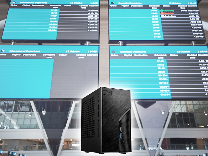 ASRock Deskmini B860W Intel Socket LGA1851 Black Barebone