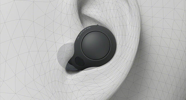 Sony Black Truly Wireless Noise Canceling In-Ear Headphones - WFC700N/B
