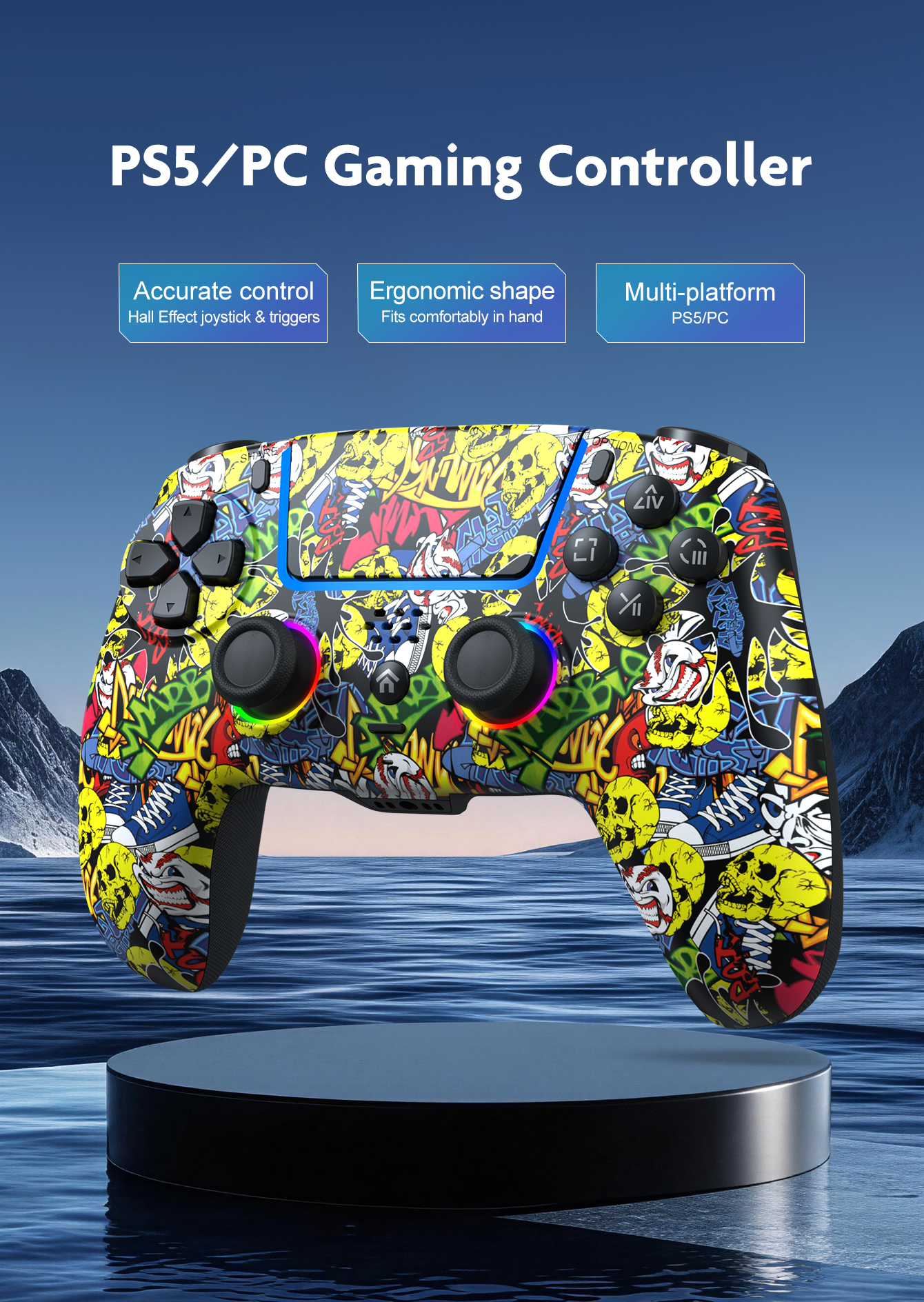 PS5/PC Gaming Controller