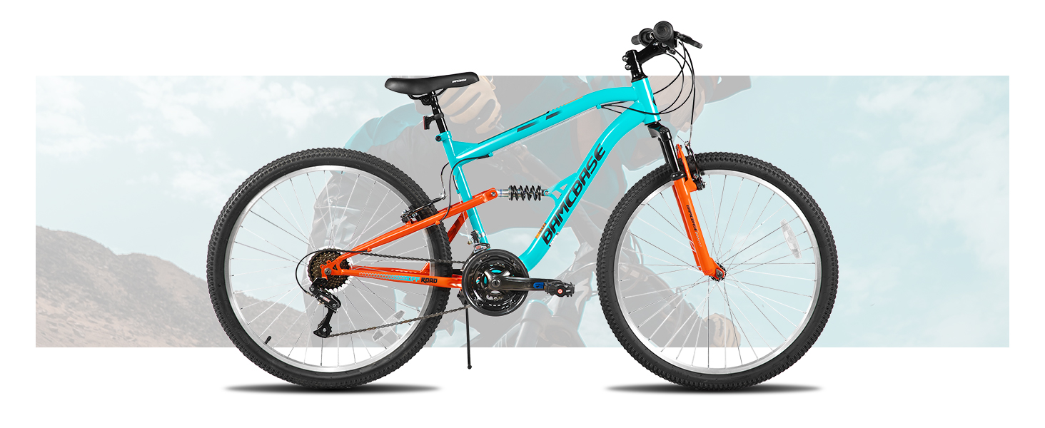 mountain bike MTB mountain bicycle men women adult mens womens 26 inch 18 speed full suspension