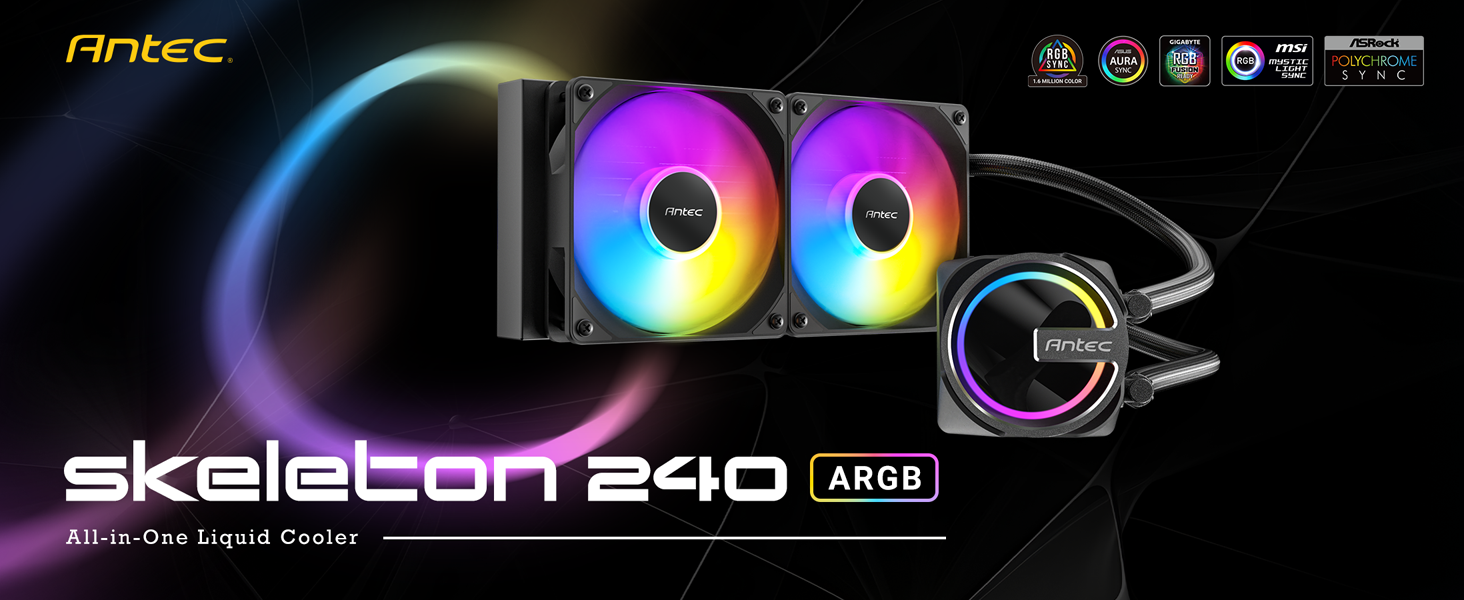 Antec Skeleton 240 ARGB Liquid CPU Cooler