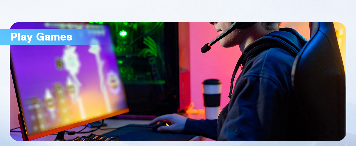 7-in-1 External CD/DVD Drive for Laptop, USB 3.0&Type-C DVD Player for Laptop Desktop with SD Card R