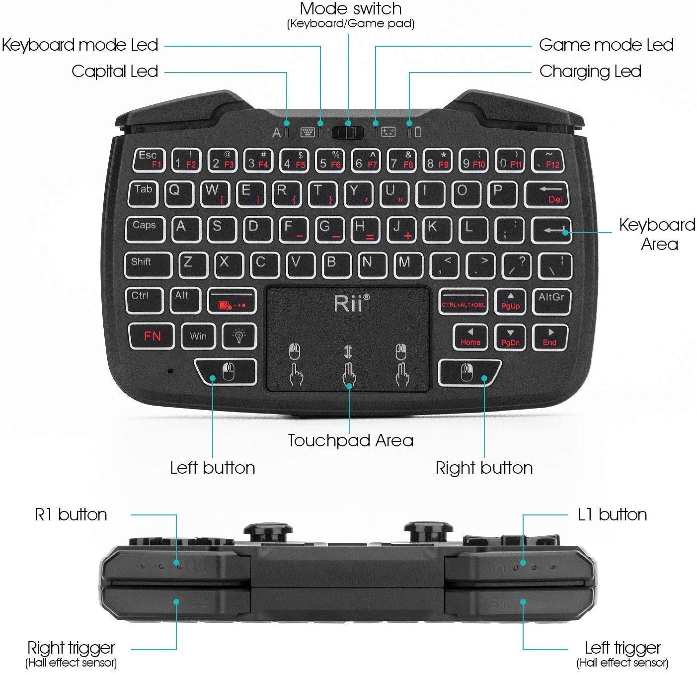 Rechargeable Keyboard