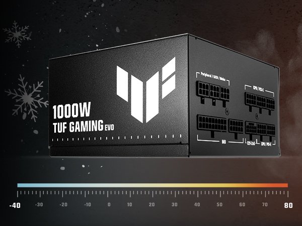 ASUS TUF Gaming 1000W Gold EVO Power Supply