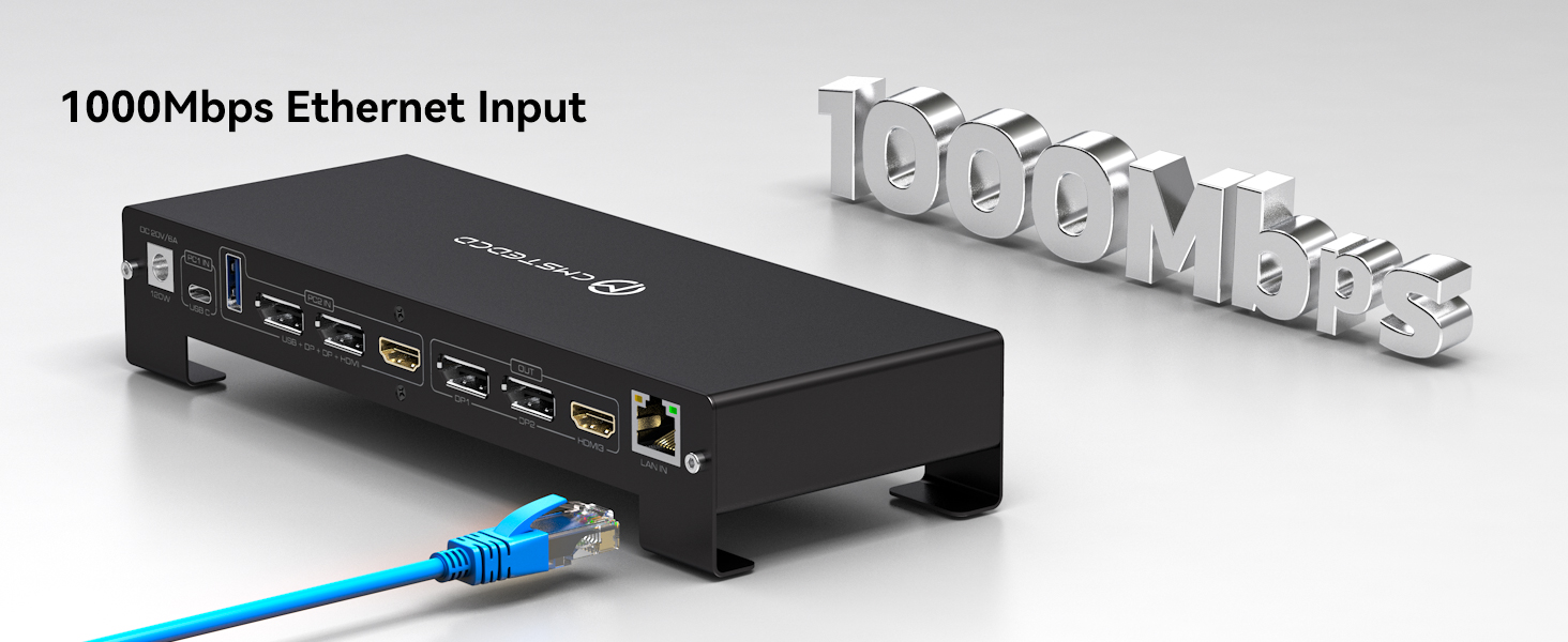 USB C KVM Docking Station Switch 3 Monitors 2 Computers with 100W PD Supply Hybrid Displayport and H