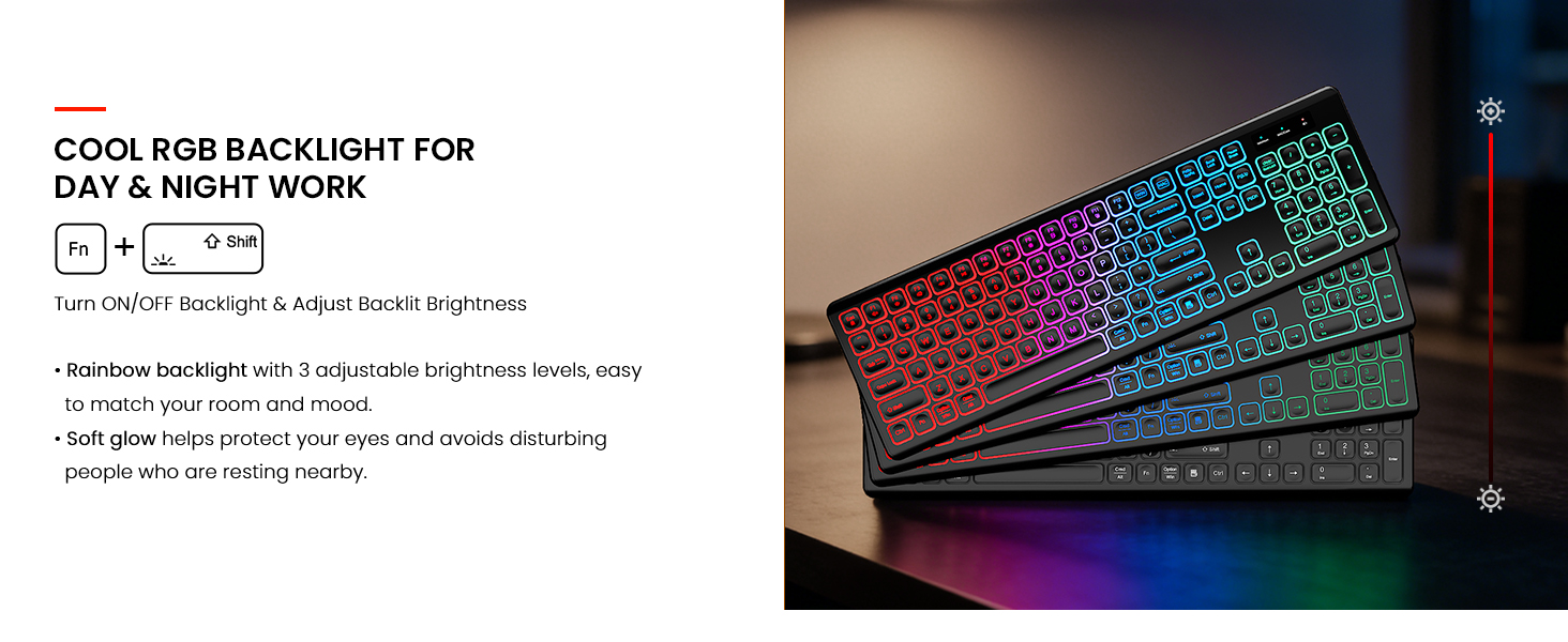 Wireless Keyboard and Mouse Combo
