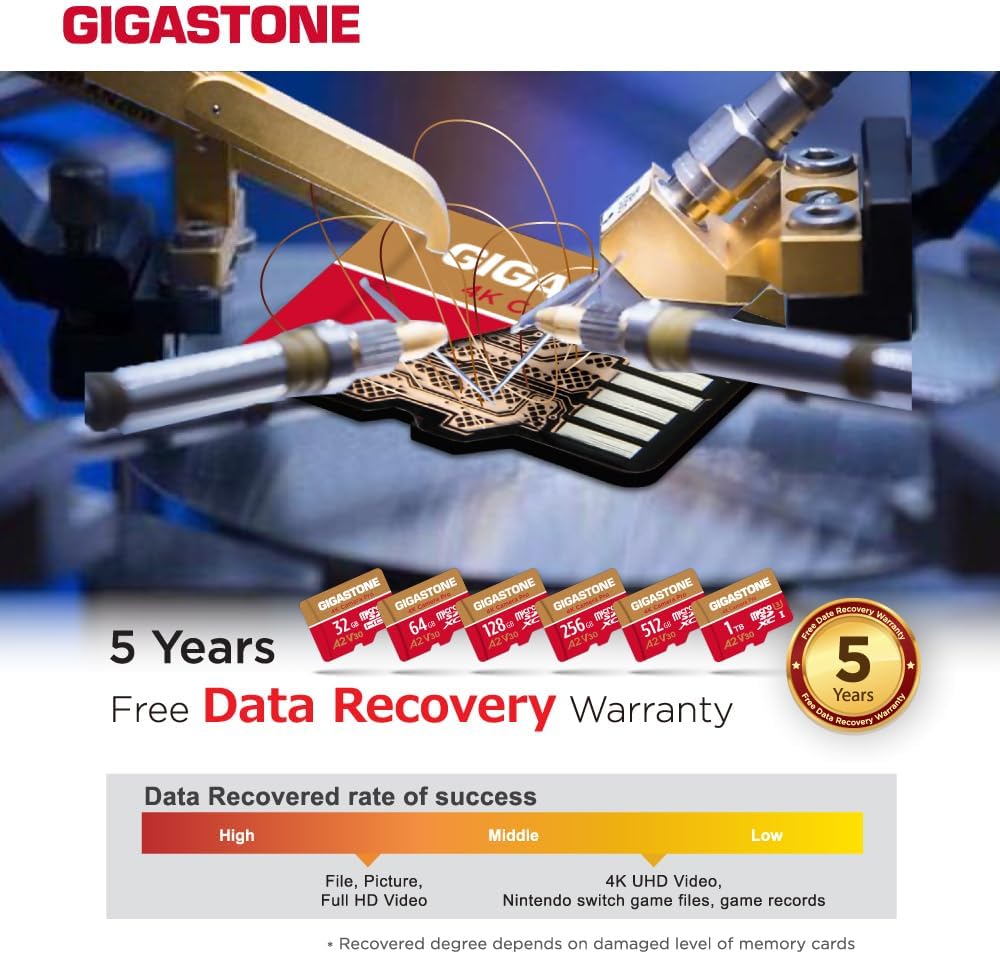 5 YEAR DATA RECOVERY