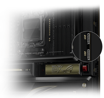 ASUS ROG CROSSHAIR X870E EDITION 20 AM5 E-ATX motherboard