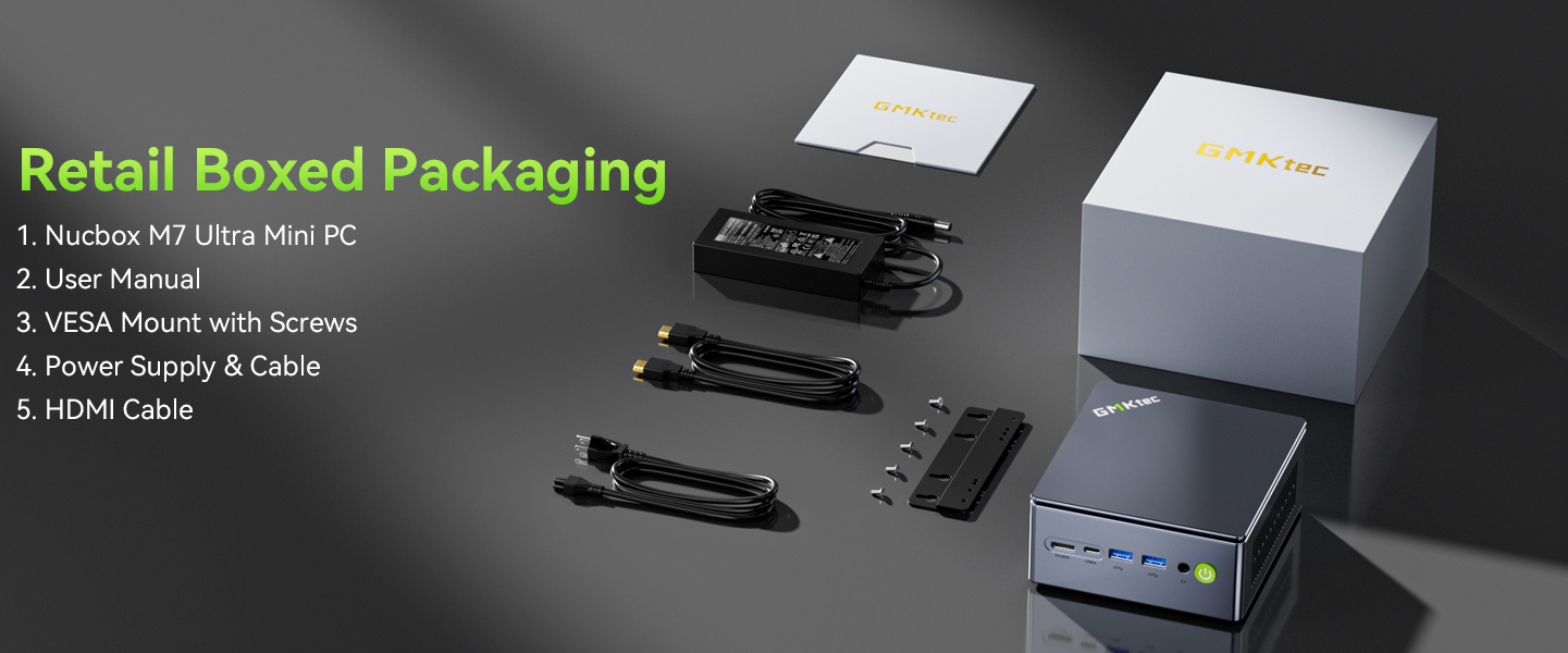 RETAIL BOXED PACKING