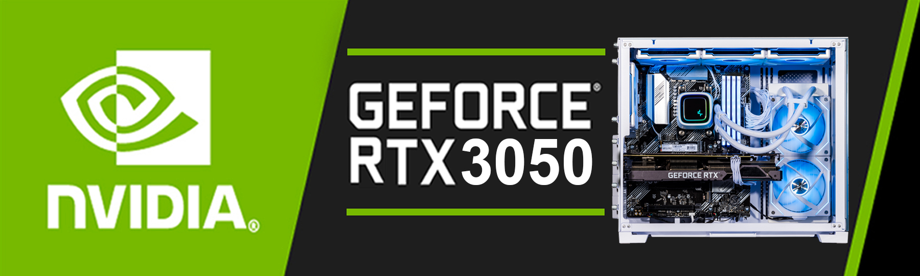GeForce RTX 3050 Dedicated Graphics, VR Ready 8GB GDDR6 PCIe 4.0, DirectX 12, G-SYNC, WINDFORCE 3X