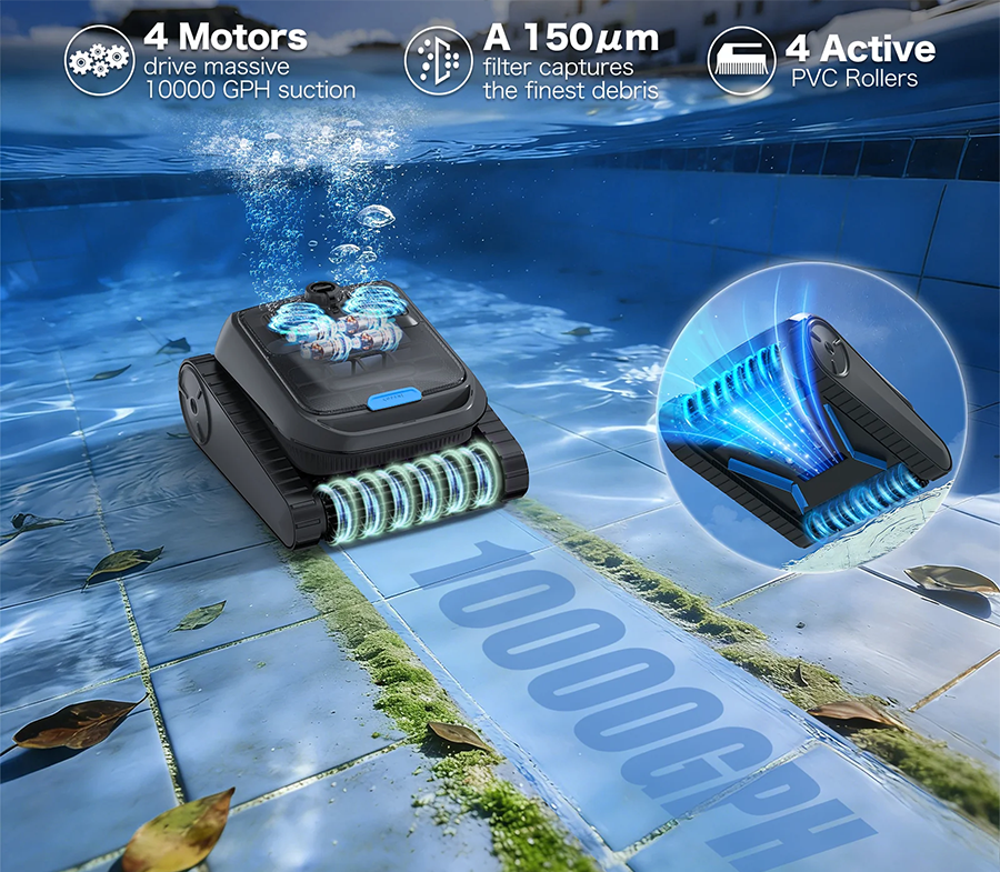 AIRROBO CP400 All-In-1 Pool Cleaner + Surface Skimmer