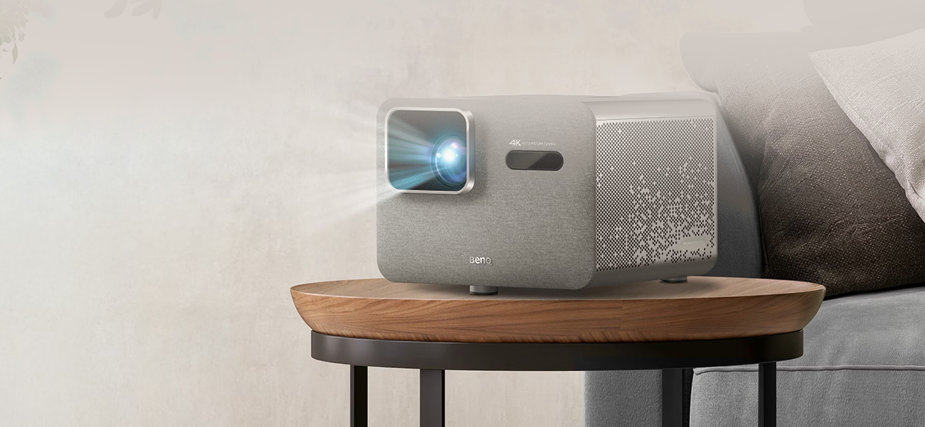 BenQ TK705STI 3000-Lumen UHD 4K Short-Throw LED DLP Smart Home Entertainment Projector