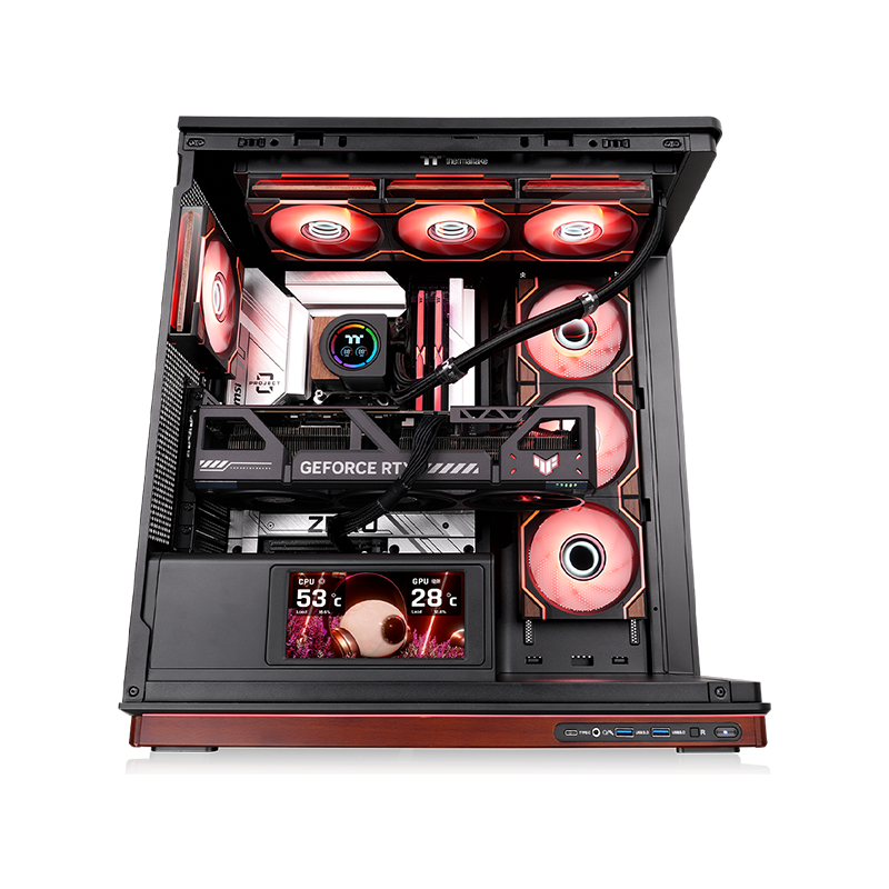 Thermaltake Stage 500 TG ARGB Mid Tower Chassis - Black
