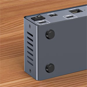 Intimate non-slip design Has rubber feet on the bottom of the Dock Station Switch to help from m