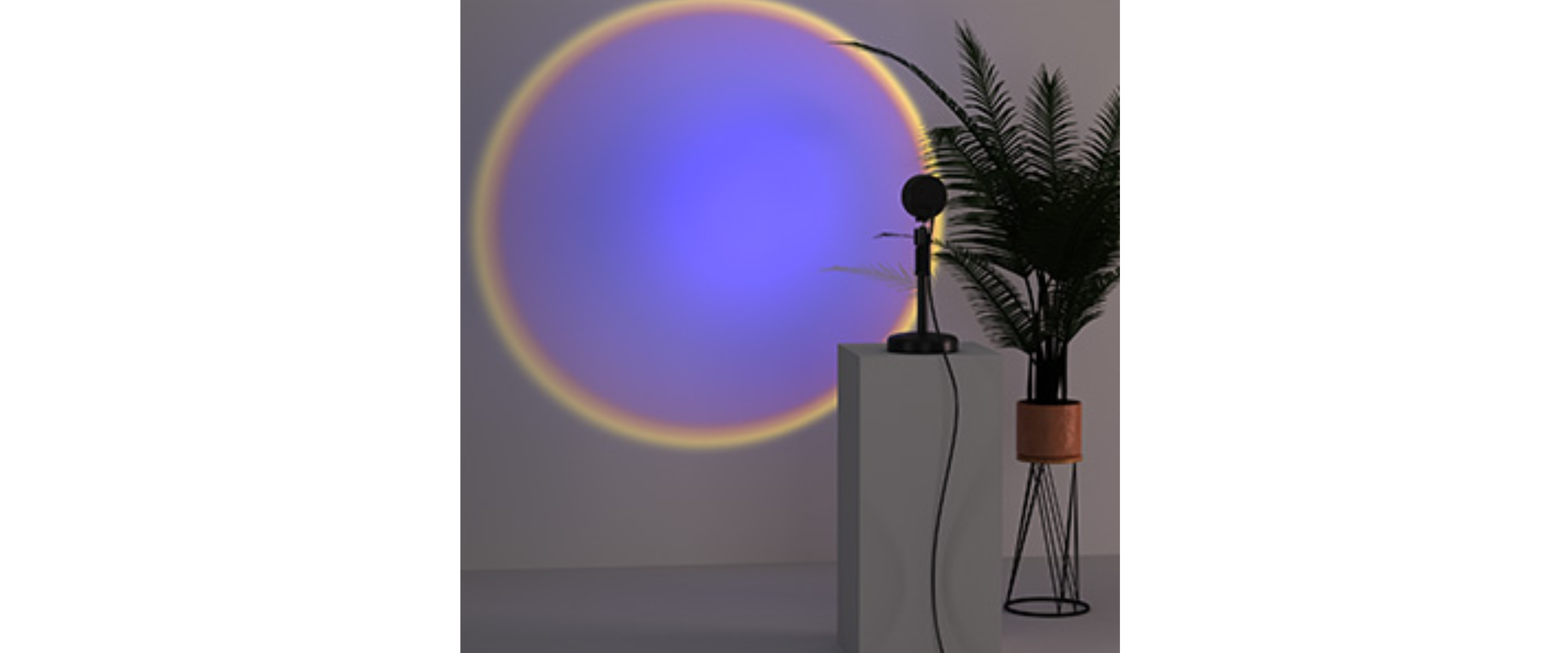 sunset projection light ambient wall lighting