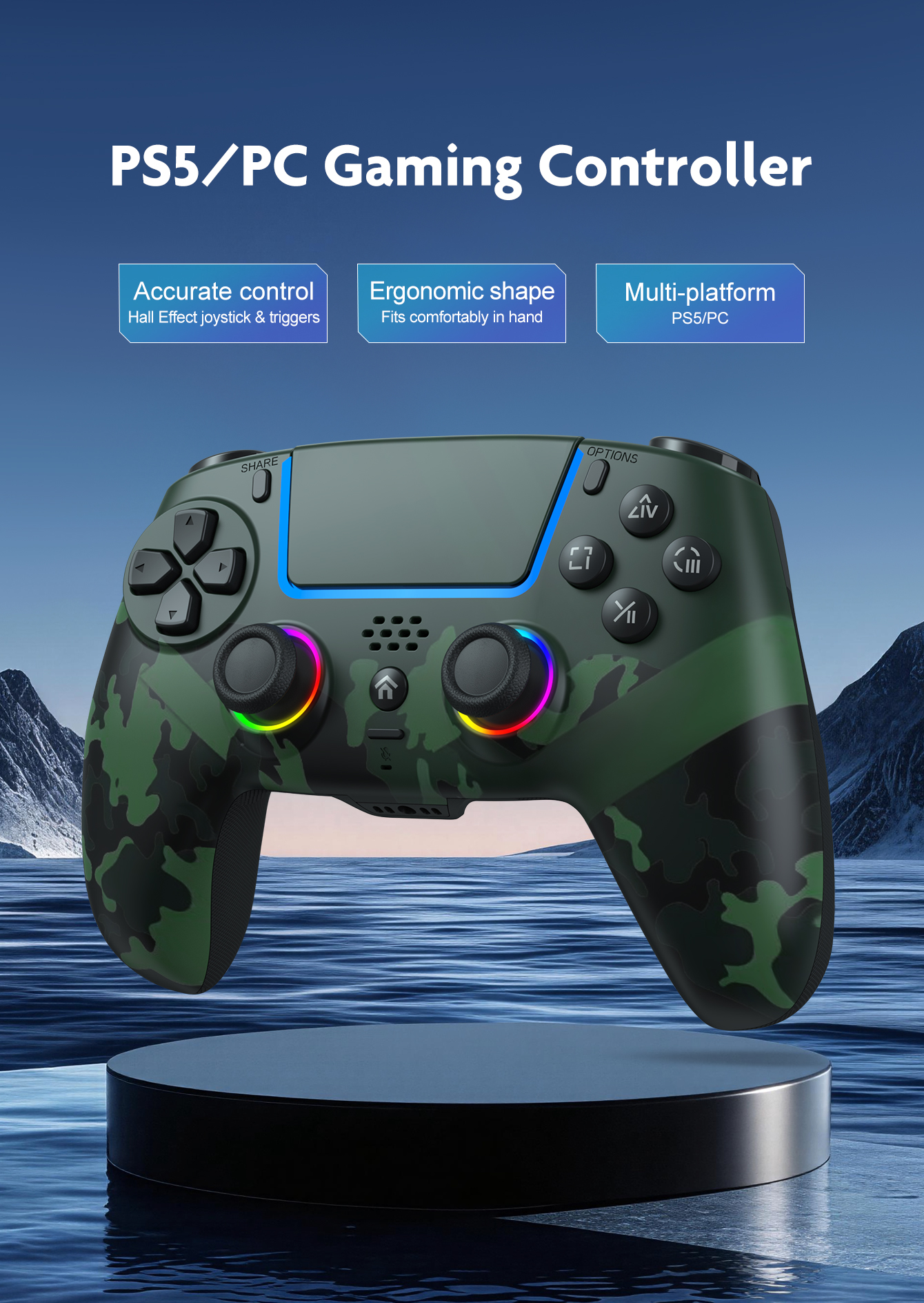 PS5/PC Gaming Controller