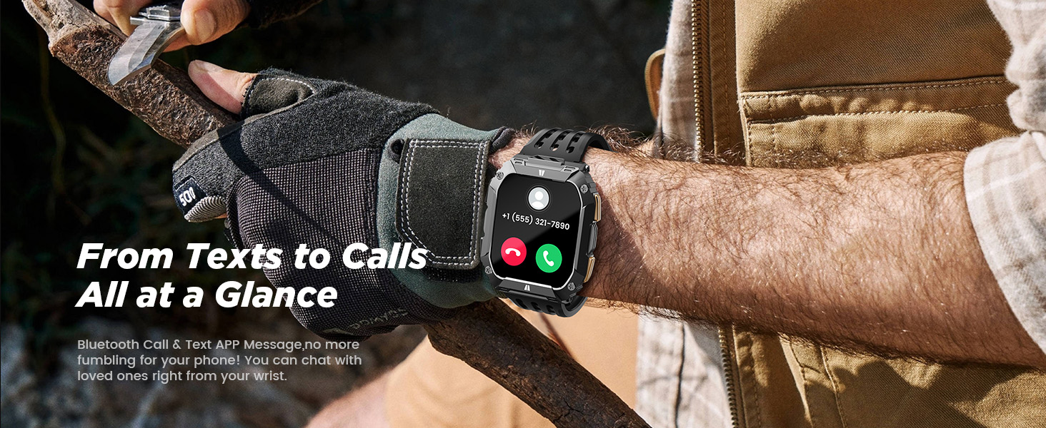 2025 Rugged Military Ultra-Tactical Smart Watch