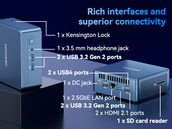 GEEKOM IT 13 Mini PC