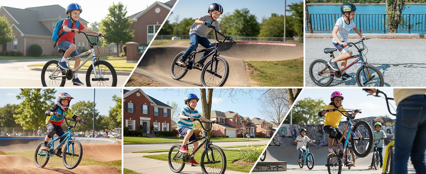 kids bmx kids bike kids bicycle freestyle bicycle boys girls 2 pegs beginner level riders