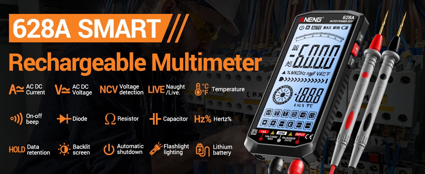 Rechargeable Multimeter