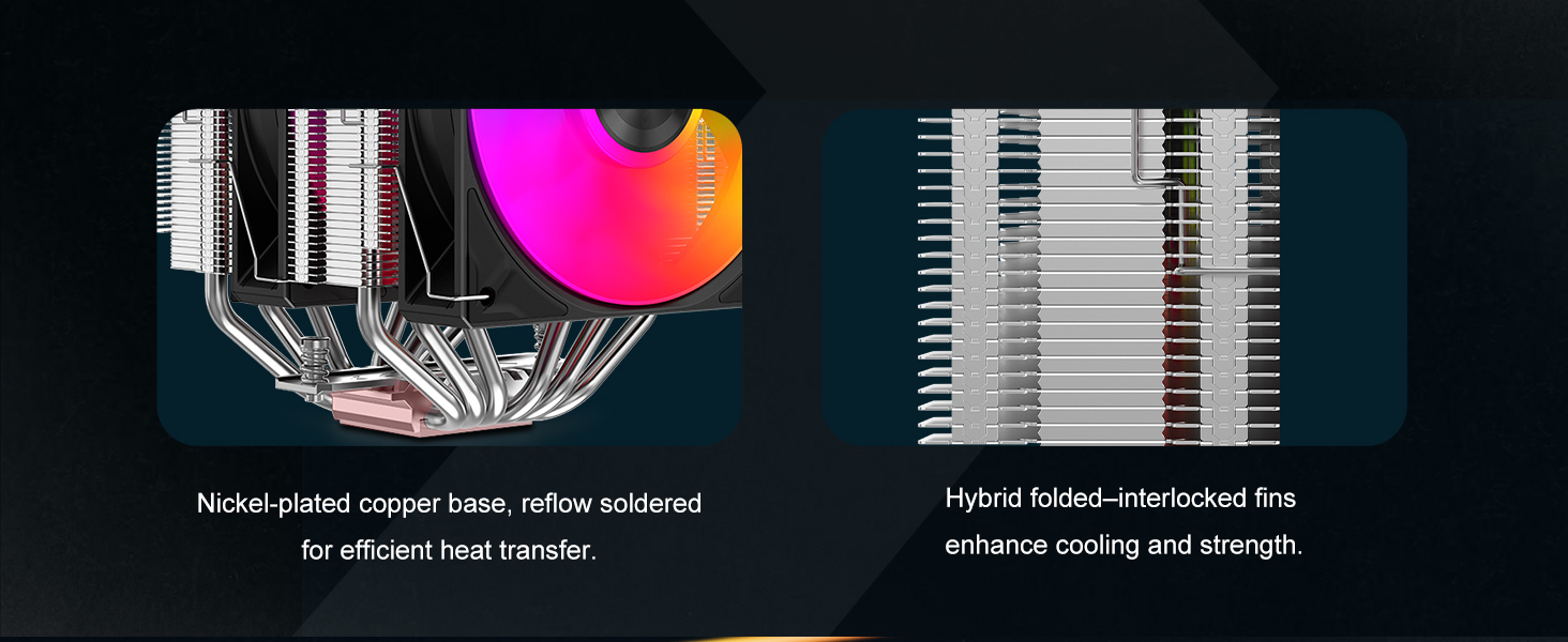 SAMA A60L Dual-Tower CPU Air Cooler