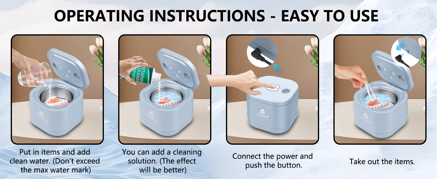 retainer cleaner machine