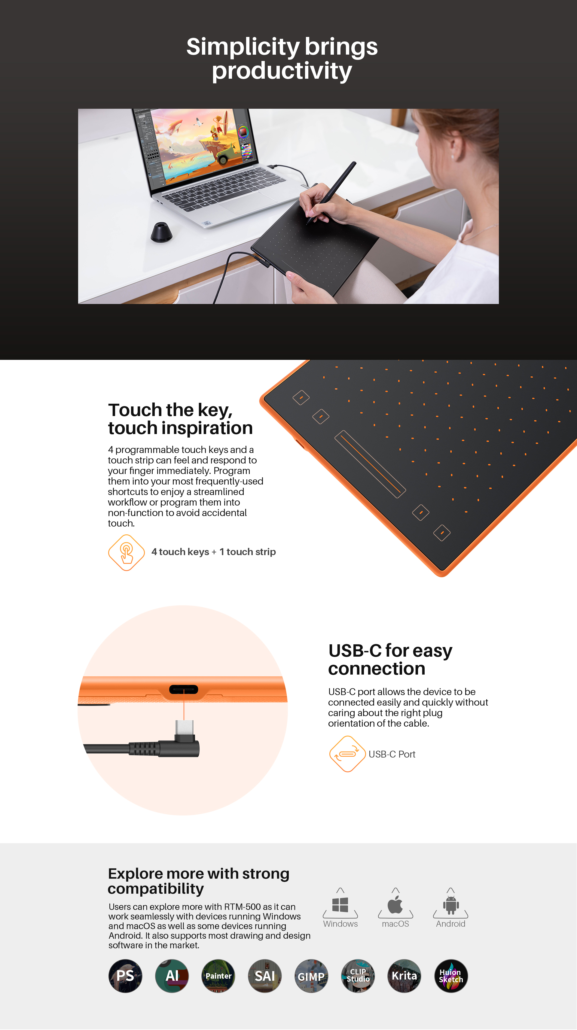 Huion INSPIROY RTM-500