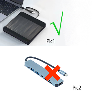 Useful Tips for CD/DVD Drive External 1.This external CD/DVD player for laptop should be connected d