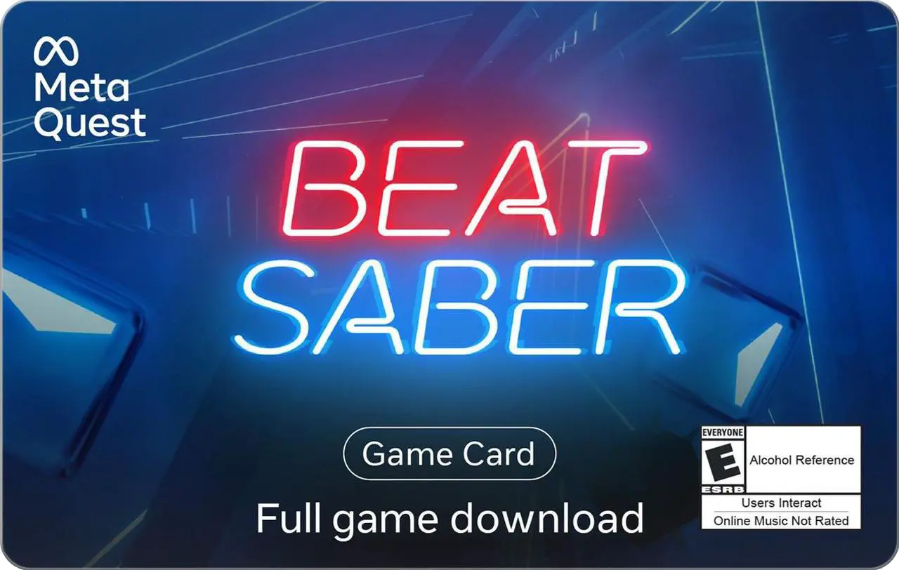 Beat Saber Game Card
