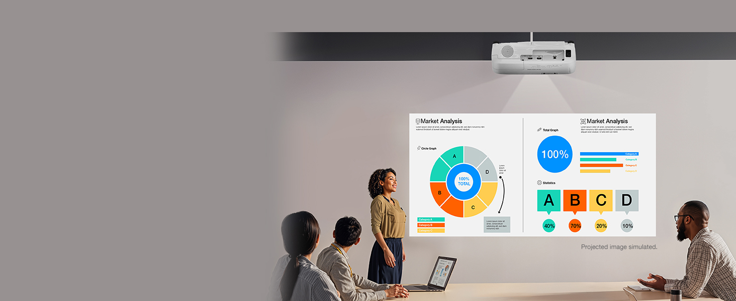 EPSON EX3290 4000-Lumen WXGA 3LCD Projector (V11HB57020) - White 