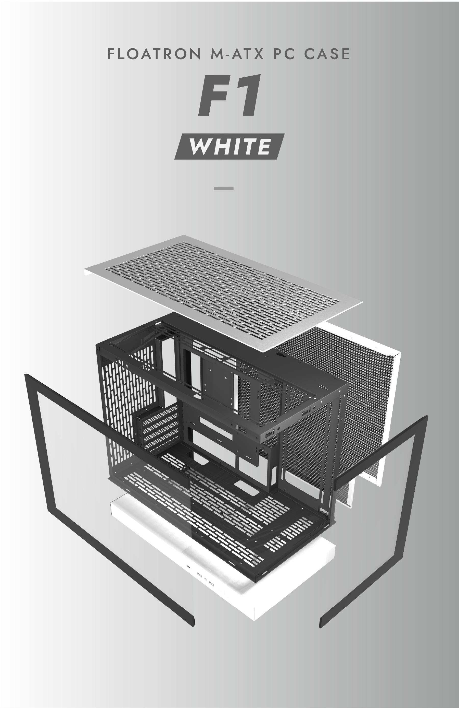 FLOATRON F1 M-ATX PC Case