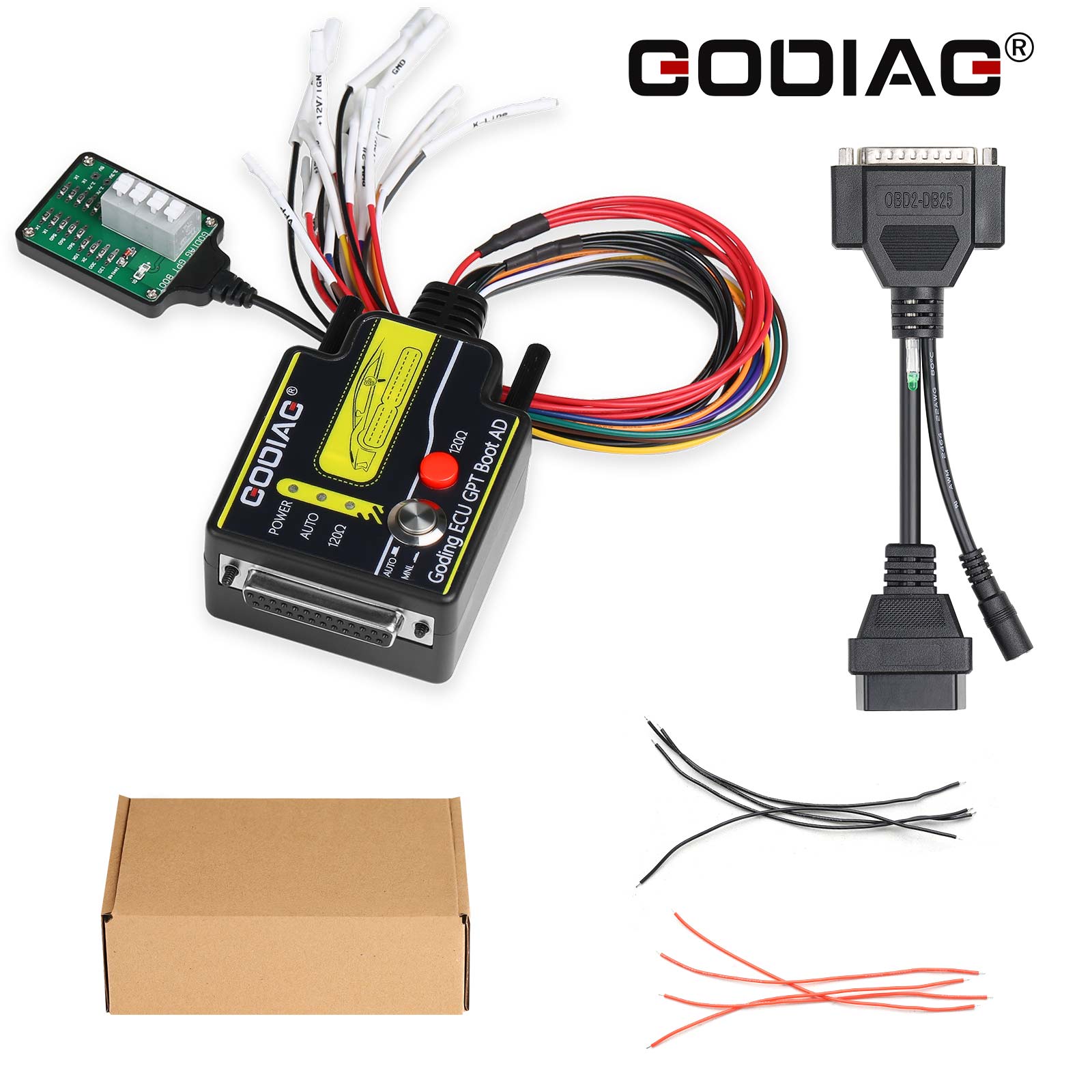 GODIAG GPT ECU Adapter Packge List