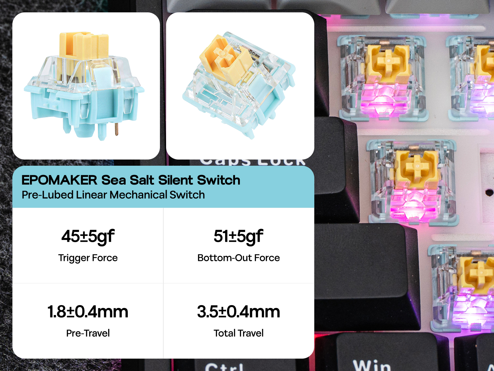 Pre-Lubed Linear Switch