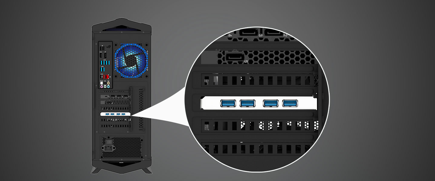 PCIe USB Expansion Card