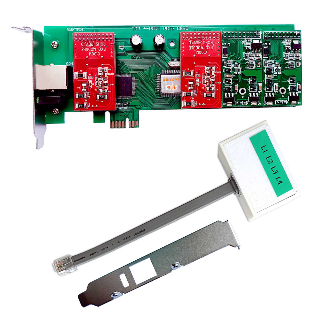 asterisk card tdm410