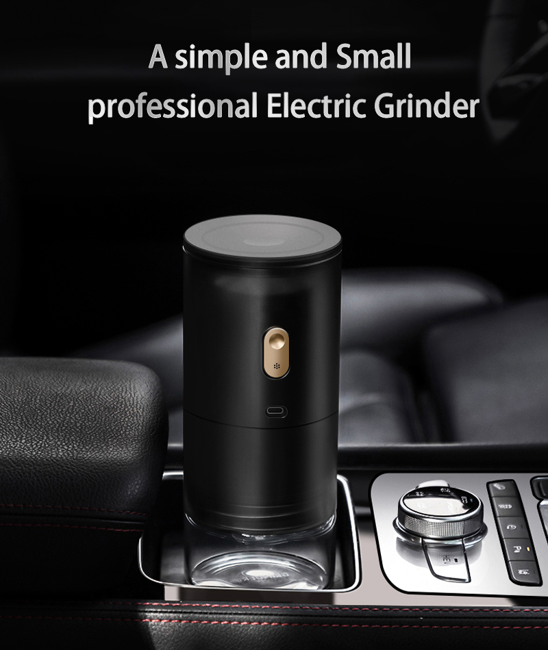 Timemore Grinder Go Portable Electric Coffee Grinder, E&B Stainless Steel  Conical Burr, Adjustable Coarseness, Portable Burr Coffee Grinders for  Household, Capacity 60g (Black) 