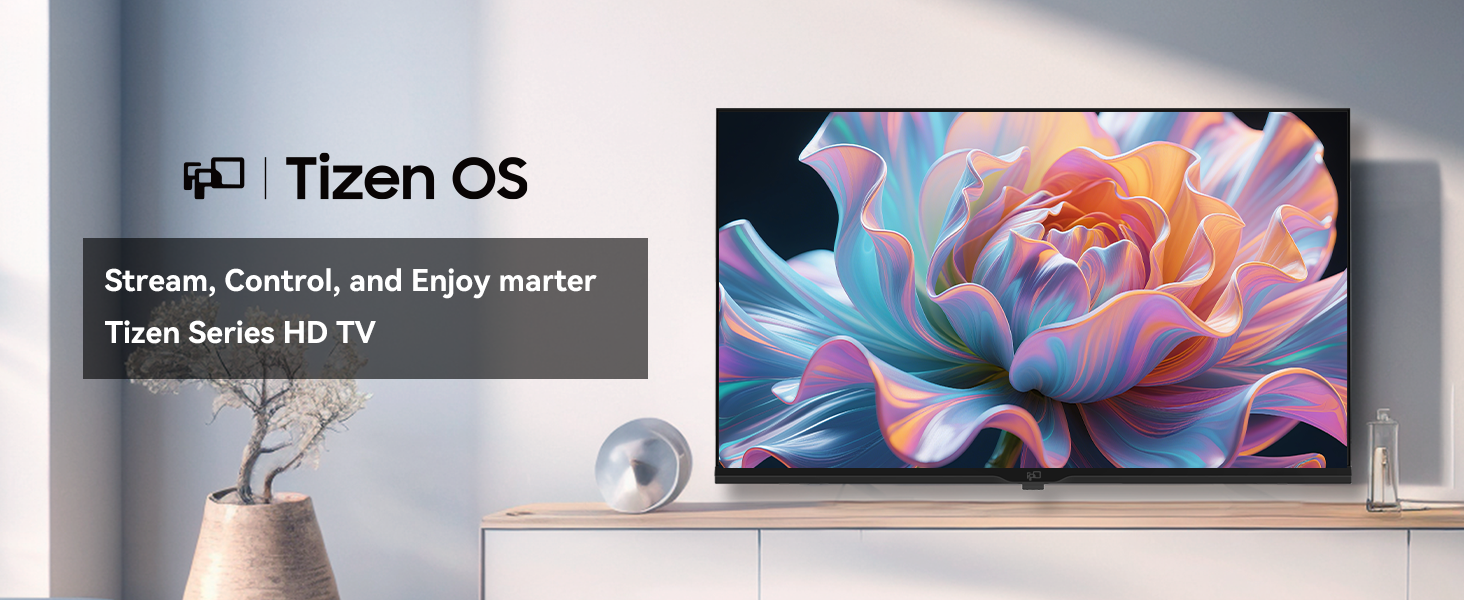 Stream, Control, and Enjoy Smarter Tizen Series HD TV