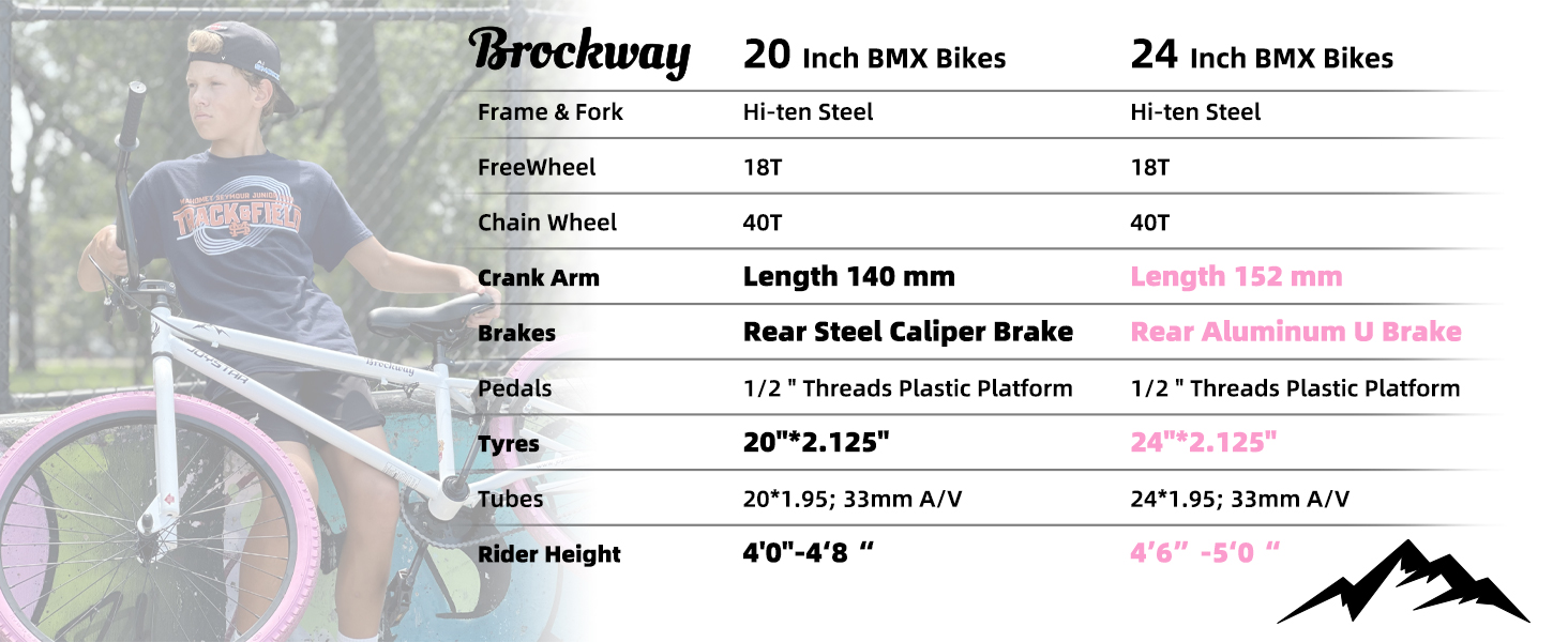 BMX bmx bike bmx bicycle freestyle bmx boys girls kids youth teen children 2 pegs