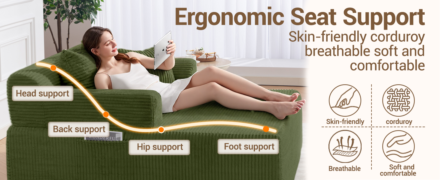 Ergonmic Seat Support