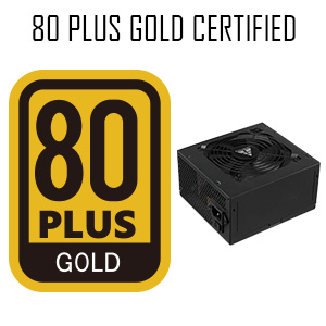 GOLDEN FIELD GPG 80+ Gold 550W Alimentation PC, Modulaire Complet, PFC  Actif, Garantie de 5 Ans pour Boîtier PC : : Informatique