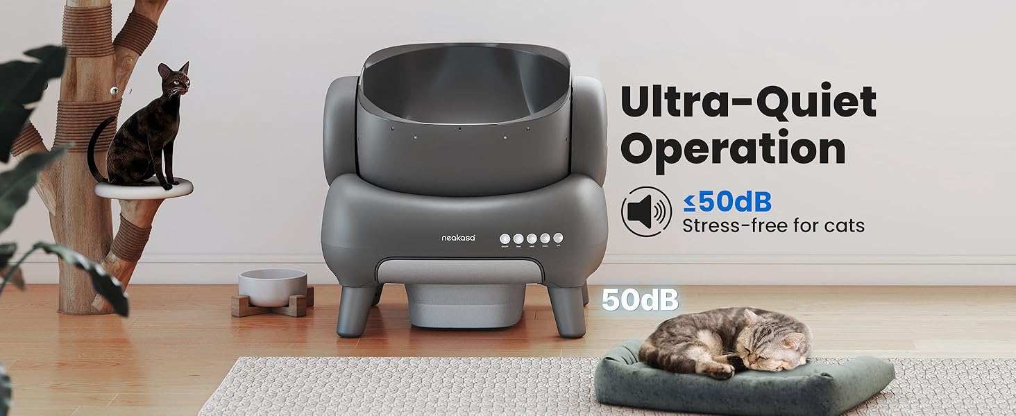 Neakasa M1 Plus Open Top Self-Cleaning Cat Litter Box