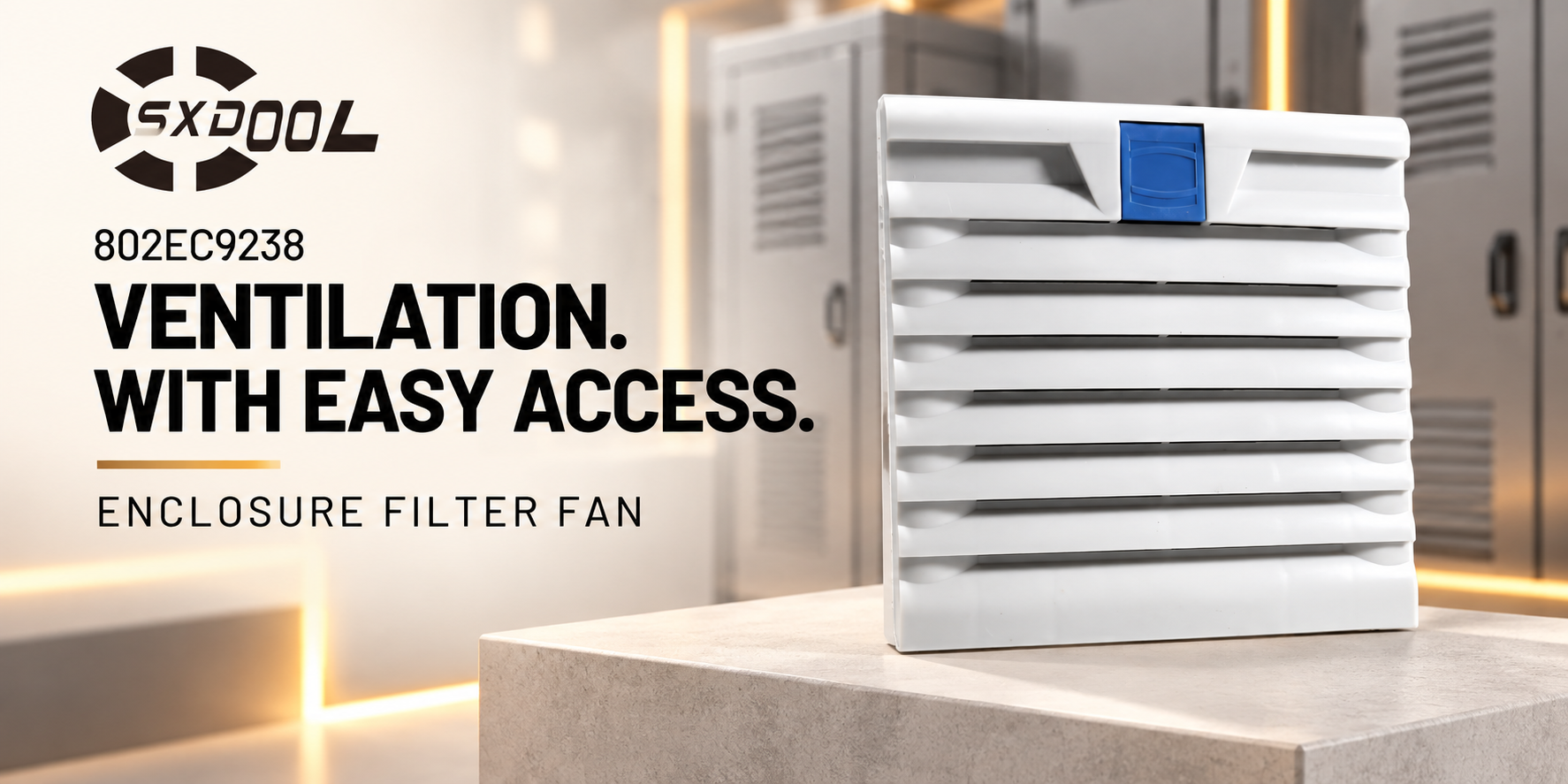 SXDOOL 802EC9238 enclosure filter fan