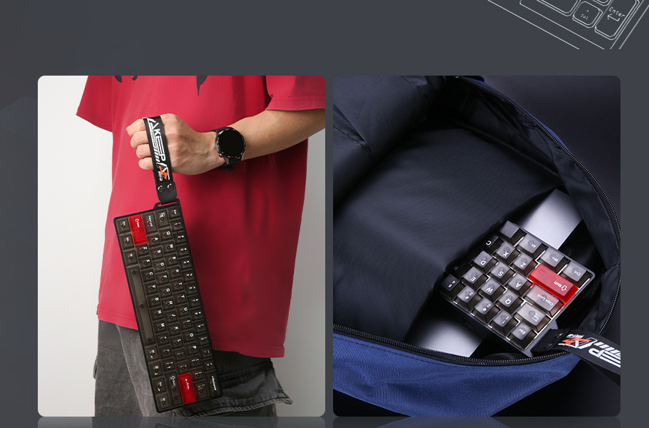 DAREU COOL60 60% Hall Effect Gaming Keyboard