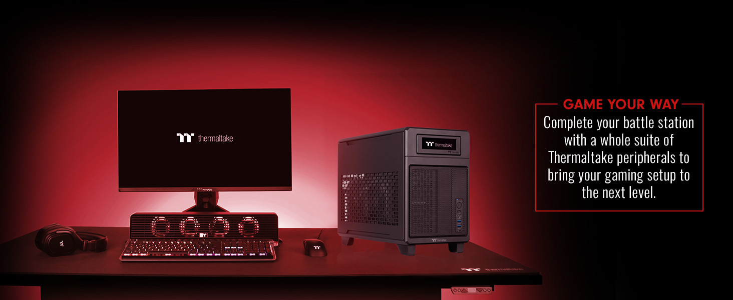 Thermaltake LCGS Traveler 7870 Mini-ITX Gaming PC