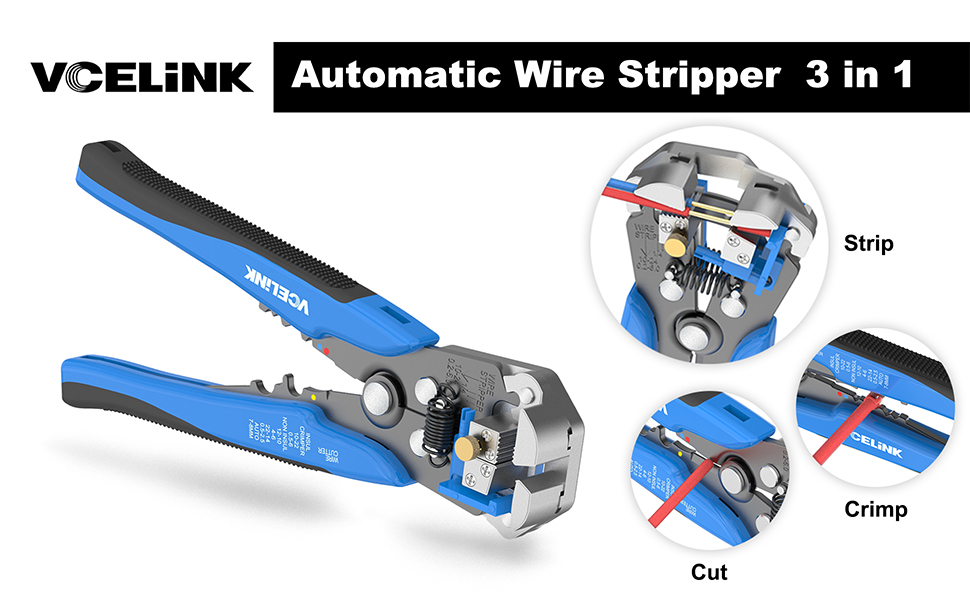 VCELINK Automatic wire stripper 3 in 1