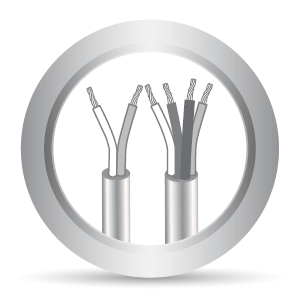 Speaker Wire, CMP Rated, 2-Conductor, 12AWG Plenum Rated 100% Pure Bare Copper