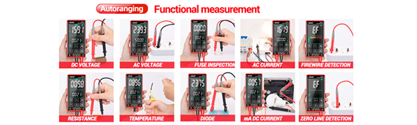 Smart Touch ScreenRechargeable Multimeter