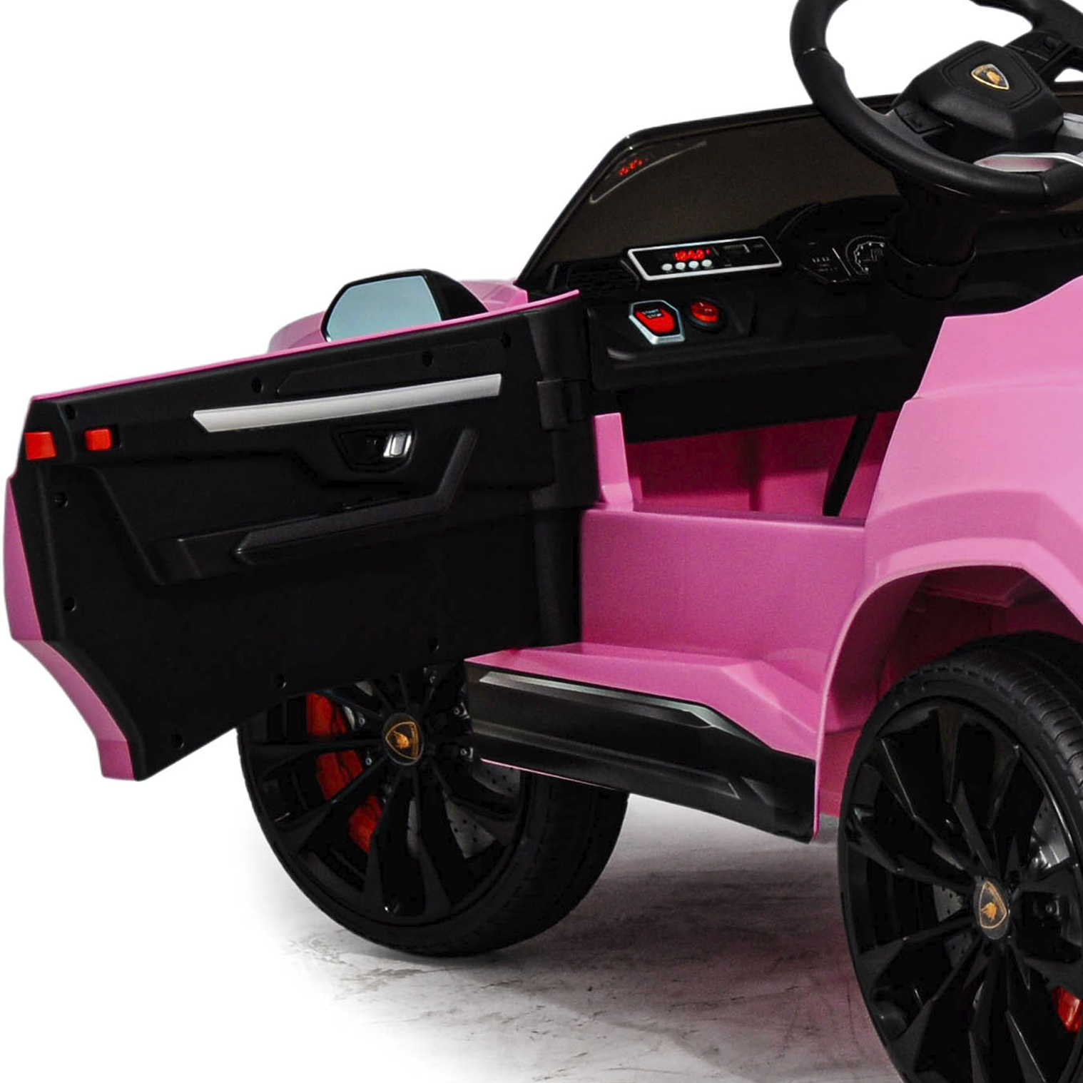 details of lambo car, lambo ride on, lamborghini kids car