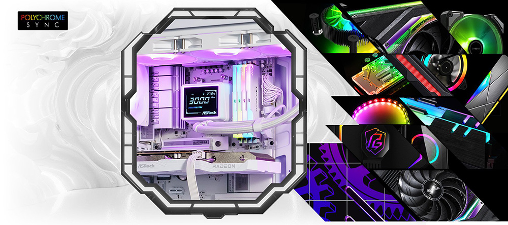 ASRock B860 CHALLENGER WIFI WHITE Motherboard