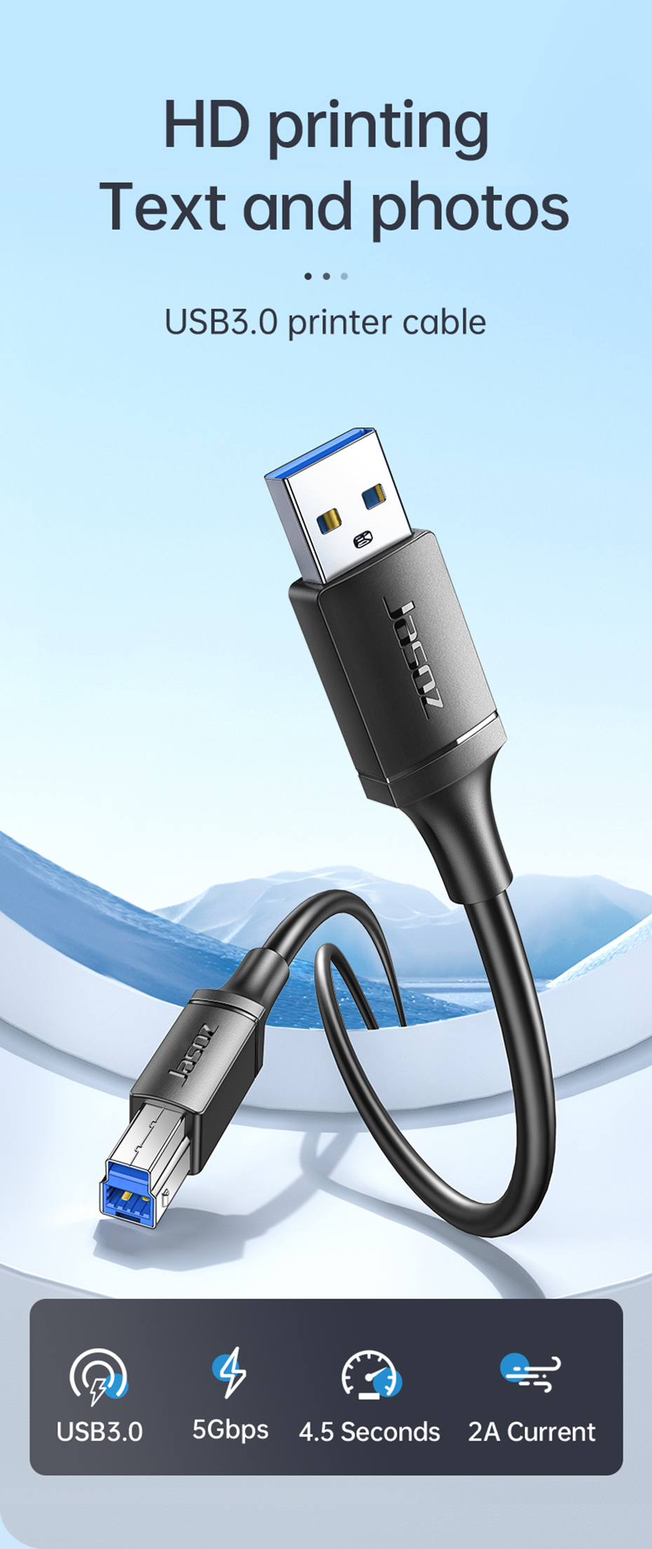 Rallonge USB 3.0 2m - CONSOMMABLES - Nozzler